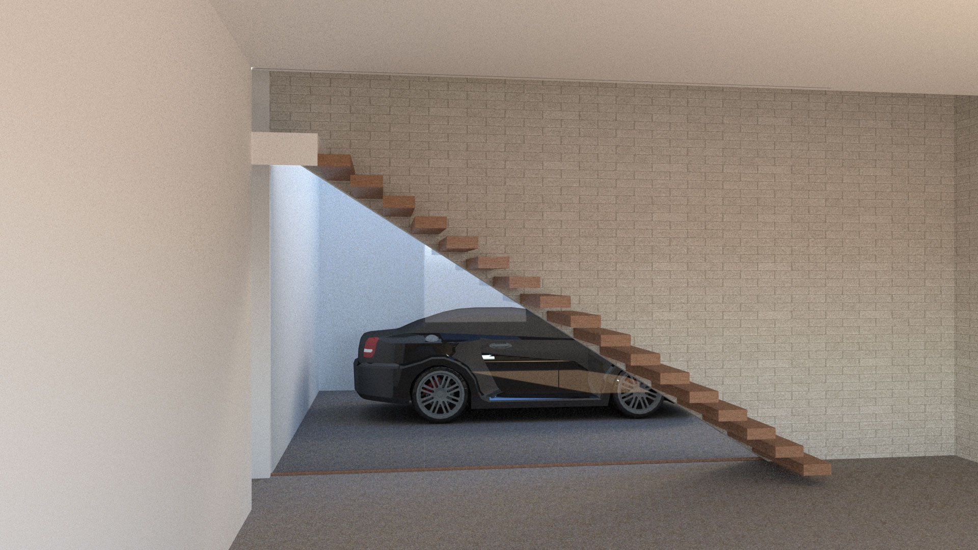Wandmontierte Kragarmtreppe nach Maß – AN Treppenbau (Referenz 7)