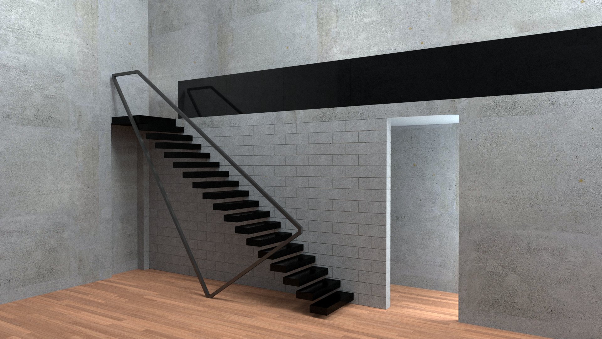 Freitragende Kragarmtreppe von AN Treppenbau (Referenz 33)