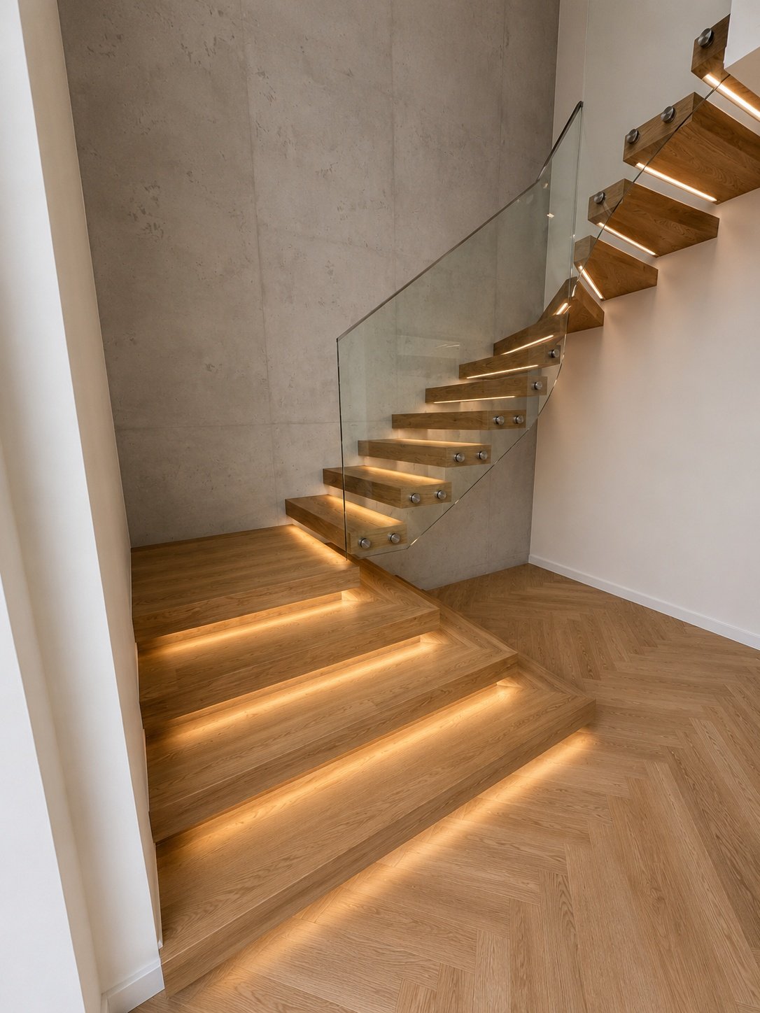 Freitragende Kragarmtreppe von AN Treppenbau (Referenz 149)