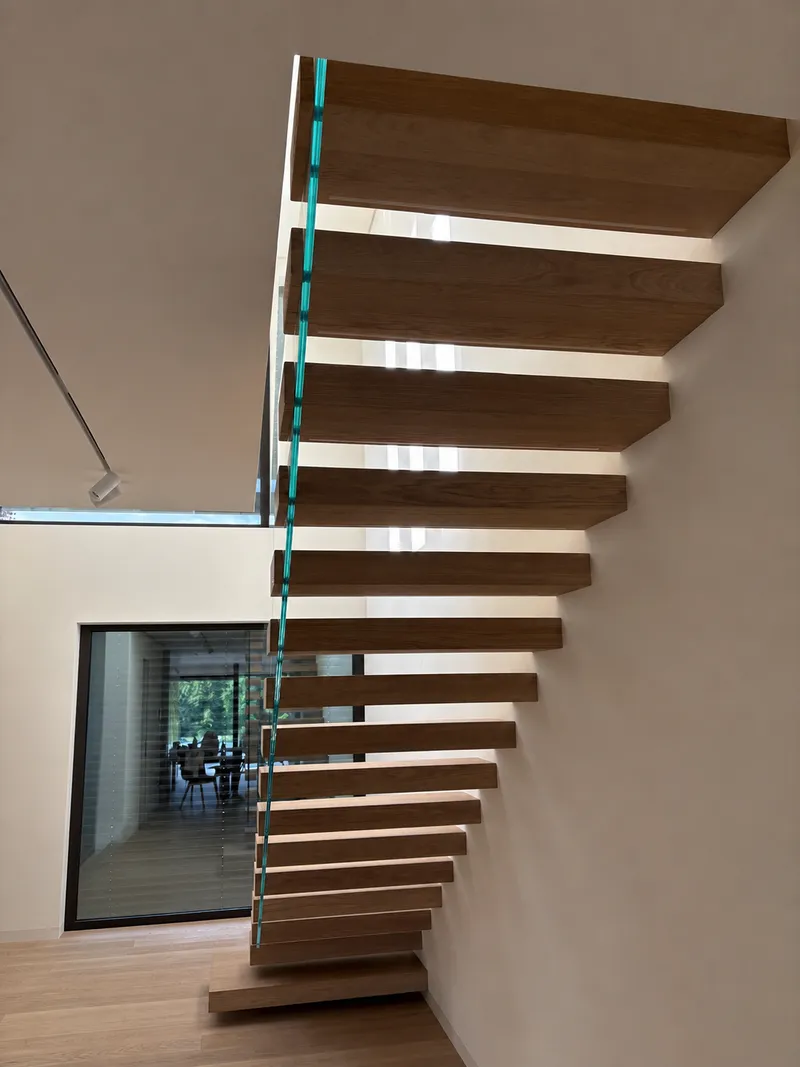 Kragarmtreppe Frankfurt am Main, Detail