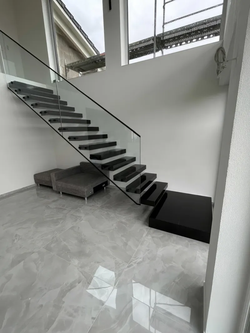 Kragarmtreppe Kaiserslautern, Detail