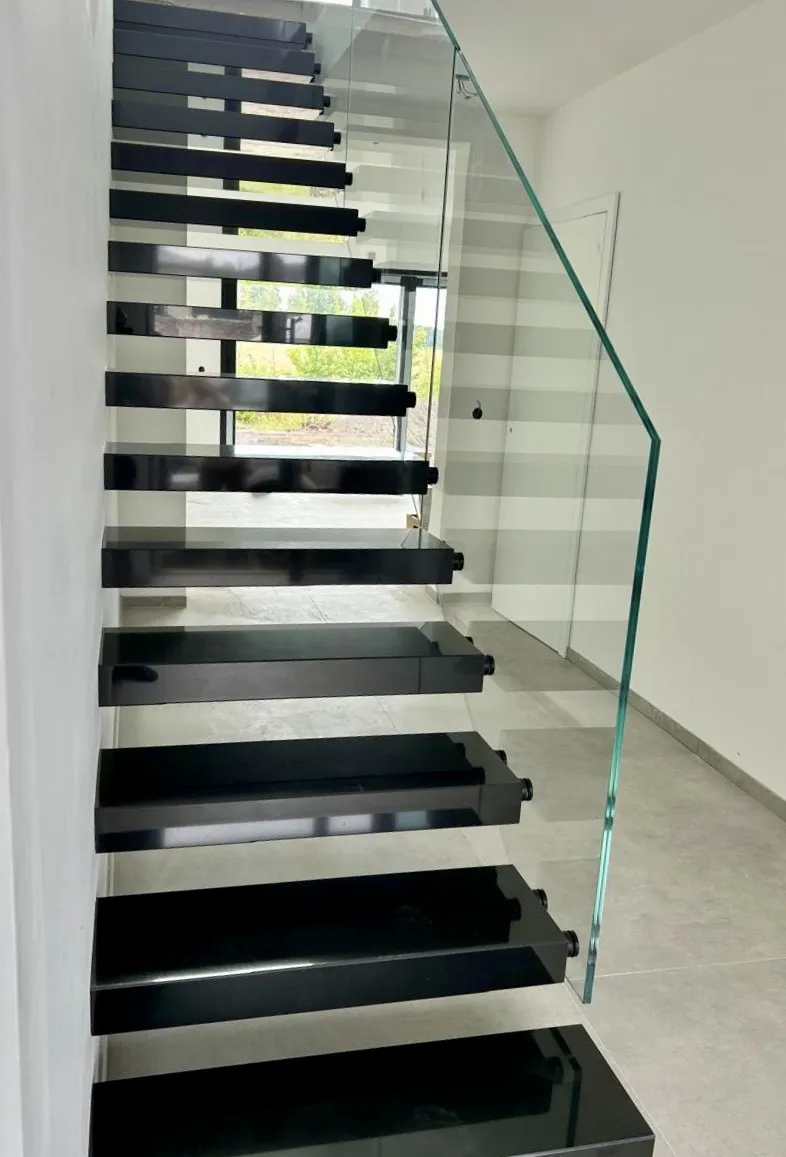Kragarmtreppe Köln, Detail