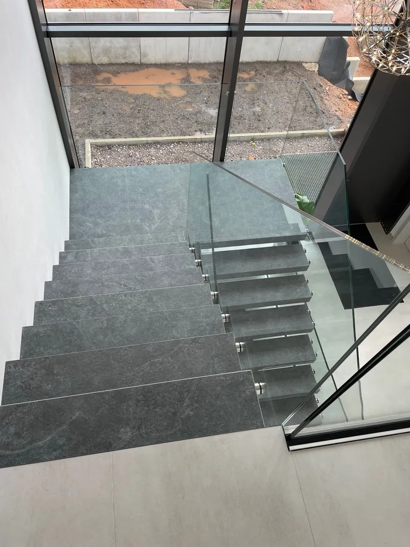 Kragarmtreppe Ensdorf, Detail